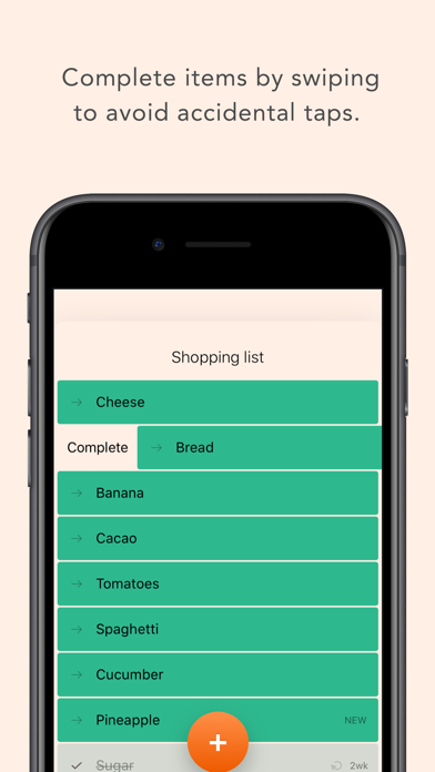 Groceries: a smarter list screenshot 4