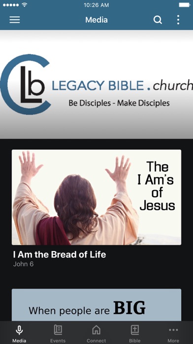 How to cancel & delete Legacy Bible.church from iphone & ipad 1