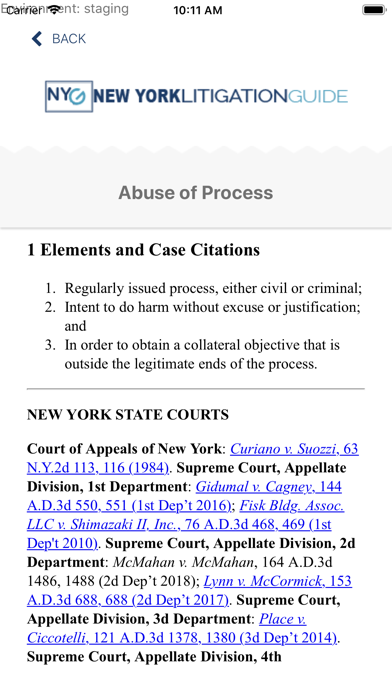 New York Litigation Guide screenshot 4