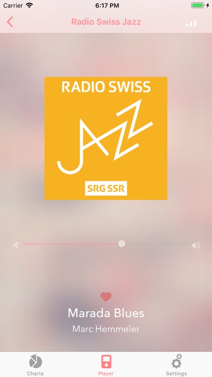 MusiCharts: Radio Player