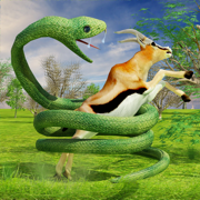 蟒蛇蛇 -狩猎和攻击