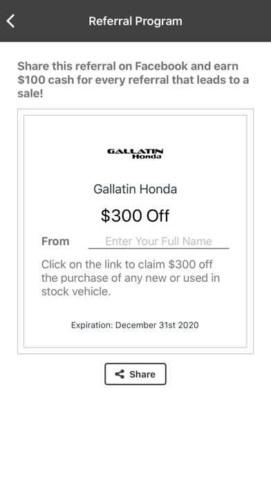 Gallatin Honda screenshot 3