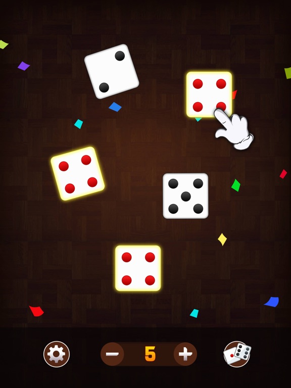 Dice Roller Dice Simulator App screenshot 2