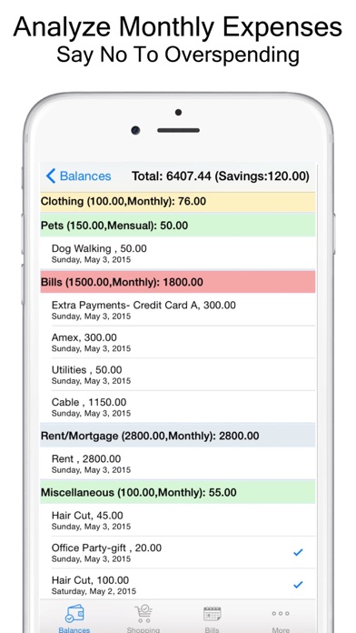 How to cancel & delete Expense Scout: Budget, Bill Reminders & Grocery Shopping List from iphone & ipad 4