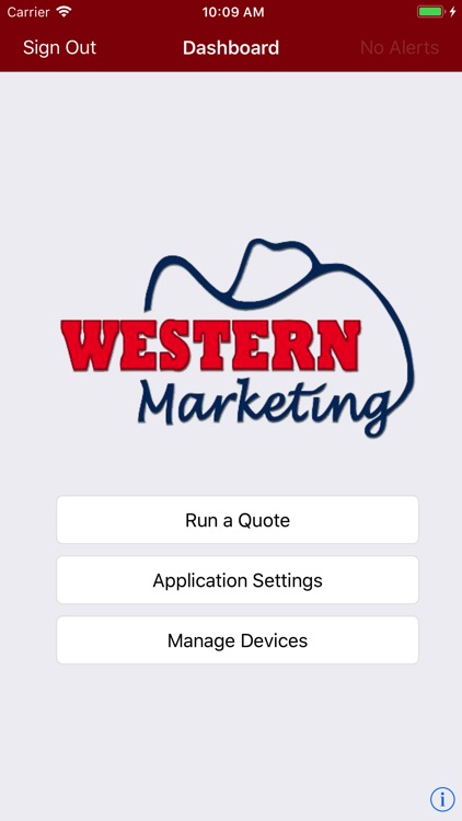 Western Marketing Quote Tool