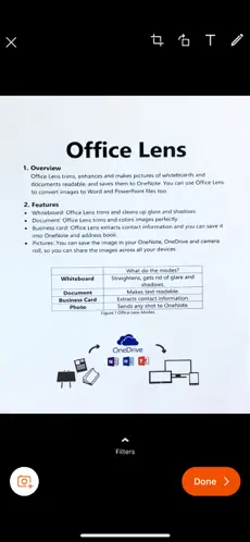 Zrzut 2 Microsoft Office Lens|PDF Scan iphone