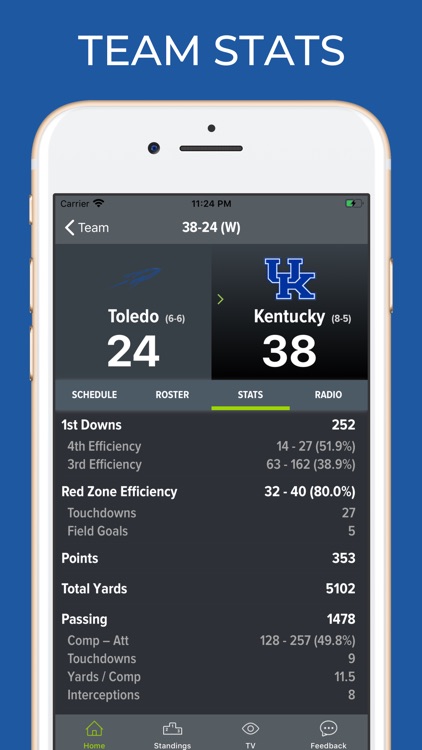 Kentucky Football Schedules screenshot-4