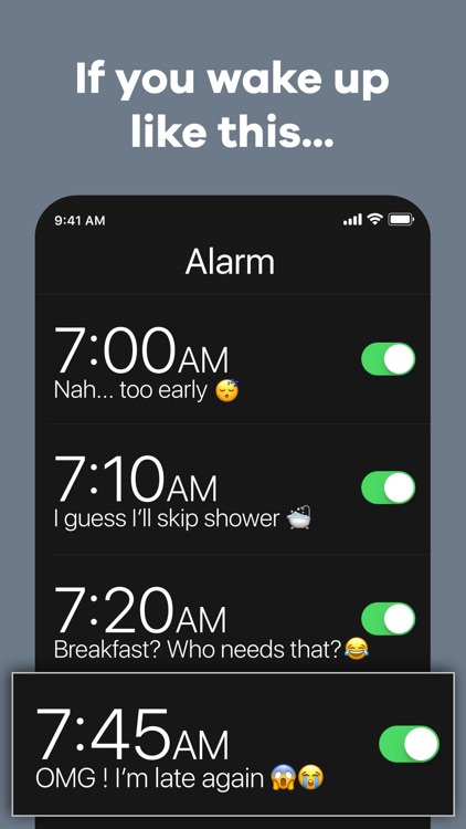Kiwake: smart alarm clock screenshot-0