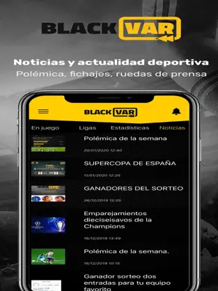 Screenshot 2 BlackVAR La comunidad del VAR iphone