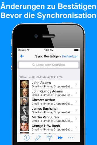 Contacts Sync for Google Gmail screenshot 2