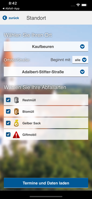 Stadt Kaufbeuren Abfall-App(圖2)-速報App