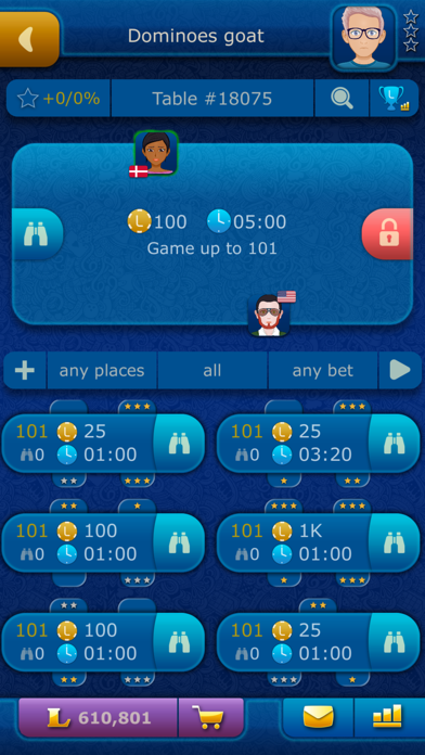 Online Dominoes LiveGames screenshot 3