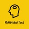 The RkAlphabetTestApp that contains multiple words of English language