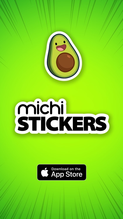 Michi Cado - Avocado Stickers screenshot-4