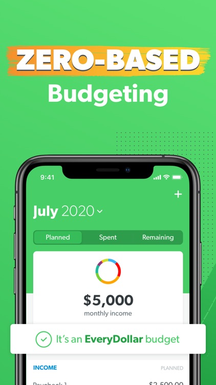 EveryDollar Budgeting App screenshot-0