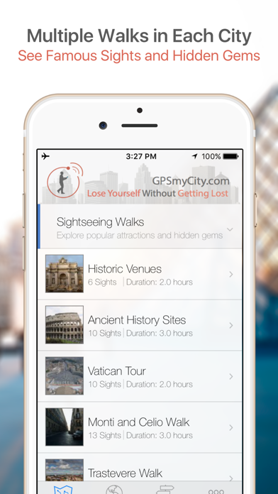 Rome Walking Tours and Map Screenshot 1