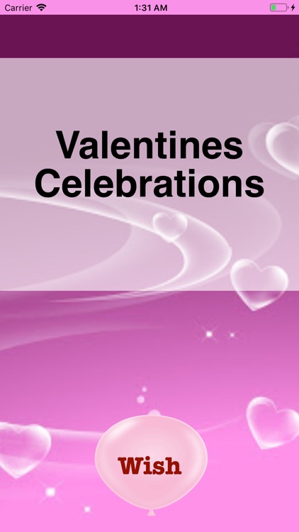 Valentines Celebrations