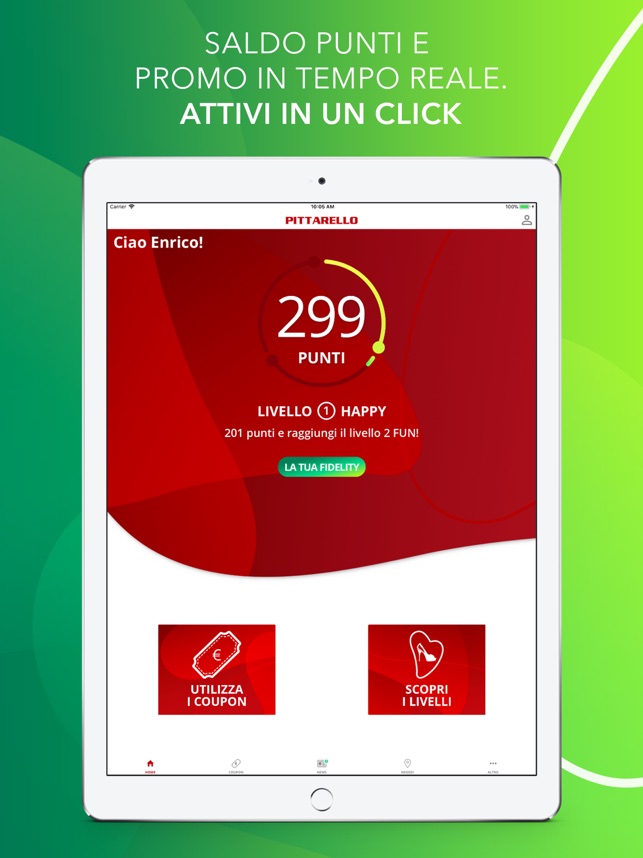 SCARICA APP PITTARELLO FIDELITY