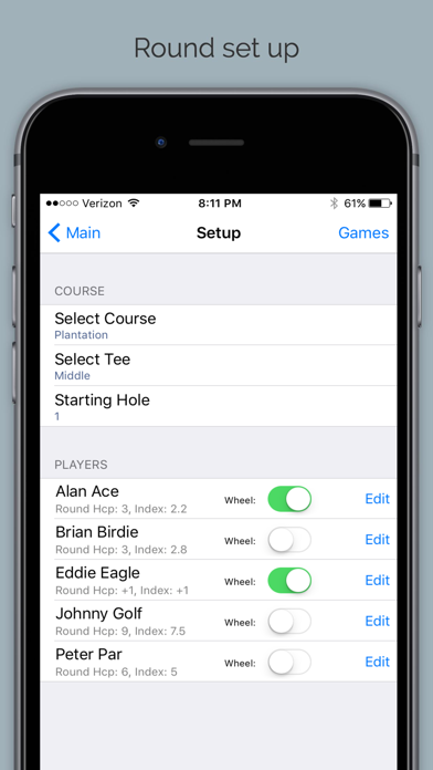 How to cancel & delete Golf Wager from iphone & ipad 1