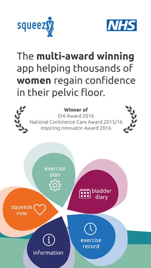 Squeezy NHS Pelvic Floor App