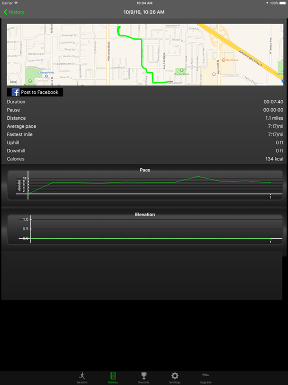 Fitmeter Run Basic – GPS Run screenshot 3