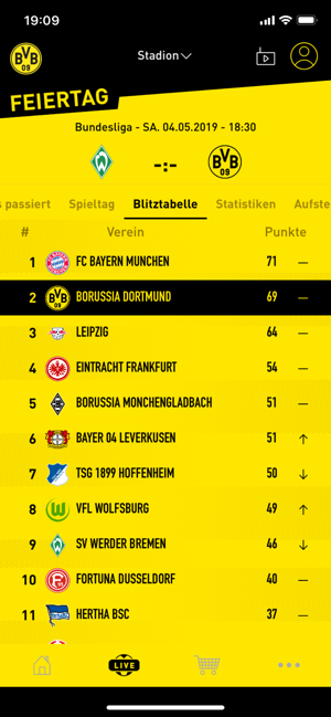 ‎Borussia Dortmund Screenshot