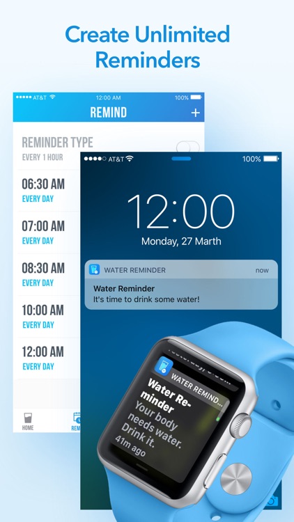 Water Reminder - Daily Tracker screenshot-3