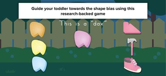 Blicket: Shape Bias Game