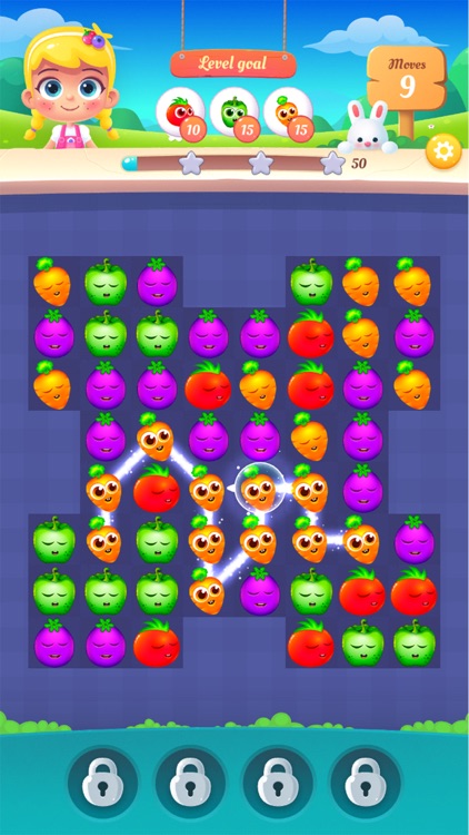 Garden Fruits - match 3 to win screenshot-3