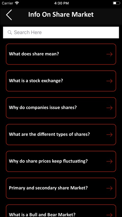 Info On Share Market