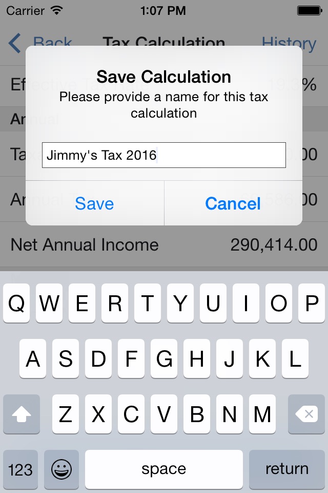 Pocket Tax SA screenshot 4