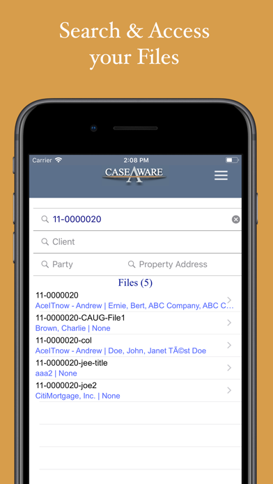 How to cancel & delete CaseAware from iphone & ipad 4