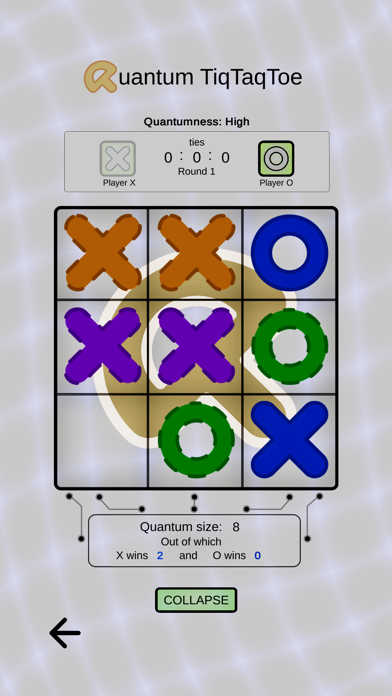 Quantum TiqTaqToe screenshot 3