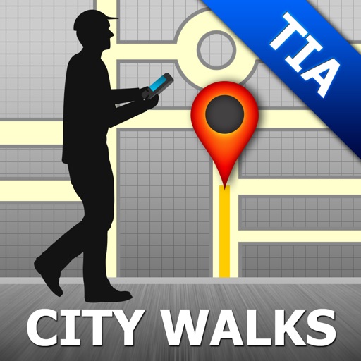 Tirana Map & Walks (F)