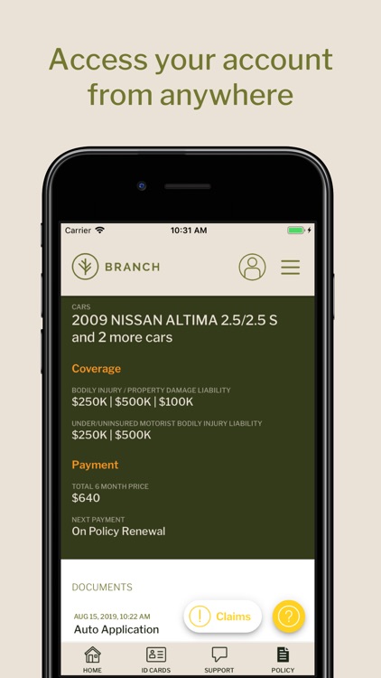 Branch Insurance screenshot-4