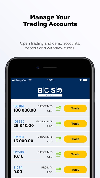 BCS Forex: online trading