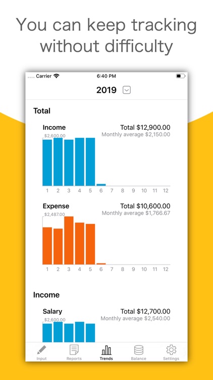 MoneyLog - Easy Bookkeeping screenshot-3