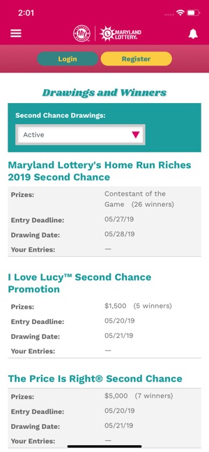 MD Lottery-My Lottery Rewards(圖4)-速報App