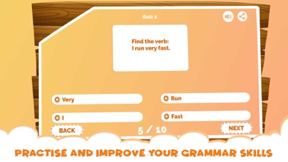 English Grammar Verb Quiz Game screenshot 3