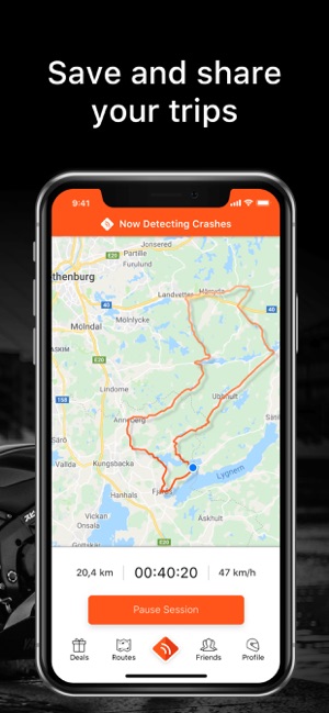 Detecht - Motorcycle GPS App(圖5)-速報App