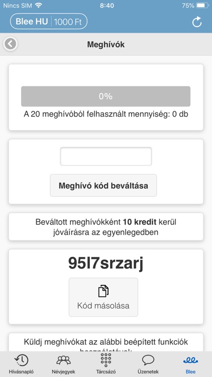 Blee softphone