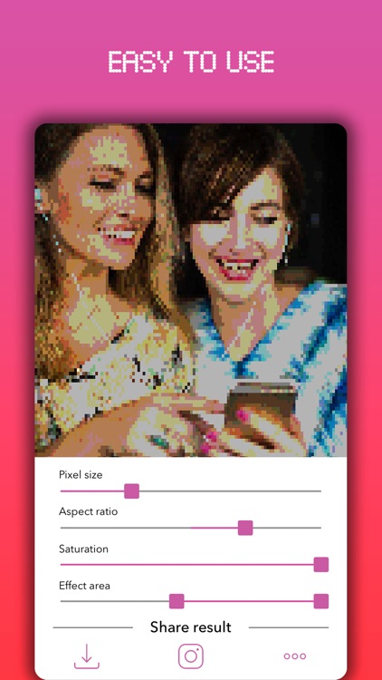PXLZR - Pixelizer for photo screenshot-3