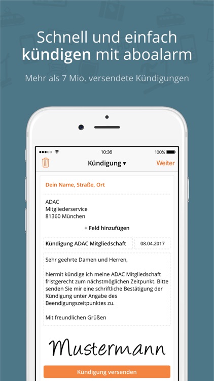 aboalarm - Verträge kündigen