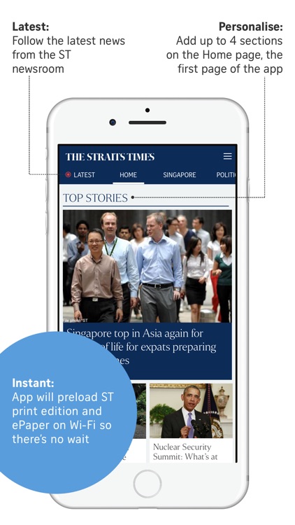 The Straits Times for iPhone