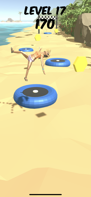 Trampoline Run Bounce Flip Fun(圖3)-速報App