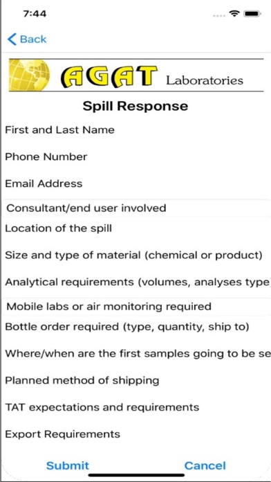 How to cancel & delete AGAT Spill Response from iphone & ipad 1