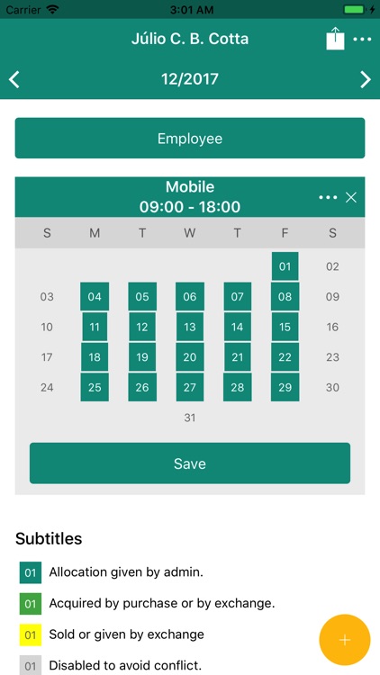 Schedule App