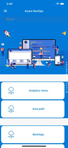 Imágen 7 DevOps Services : Azure iphone