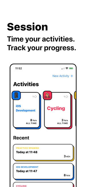 Session – Activity Timer