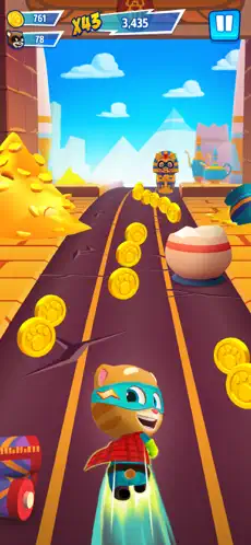 Captura de Pantalla 3 Talking Tom Hero Dash iphone